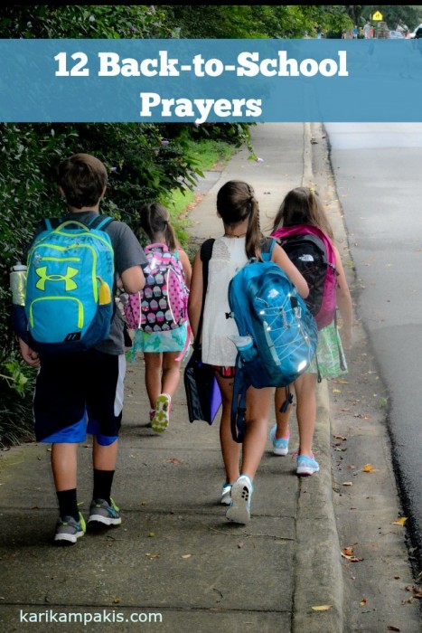 Back-to-School Prayers for Your Child | Kari Kampakis